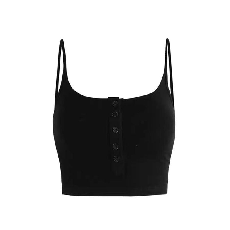 Badblood American Sexy Vest Female 2024 New Arrival Niche Style All-Matching Slim Fit Slimming and Short Sling Tops Tide