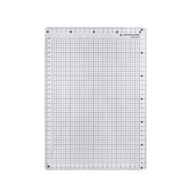 A4/B5/A5 Learning Pad Transparent Ruler Student Writing Grid Scale Non Slip Plastic Test Stationery Writing Board Supplies