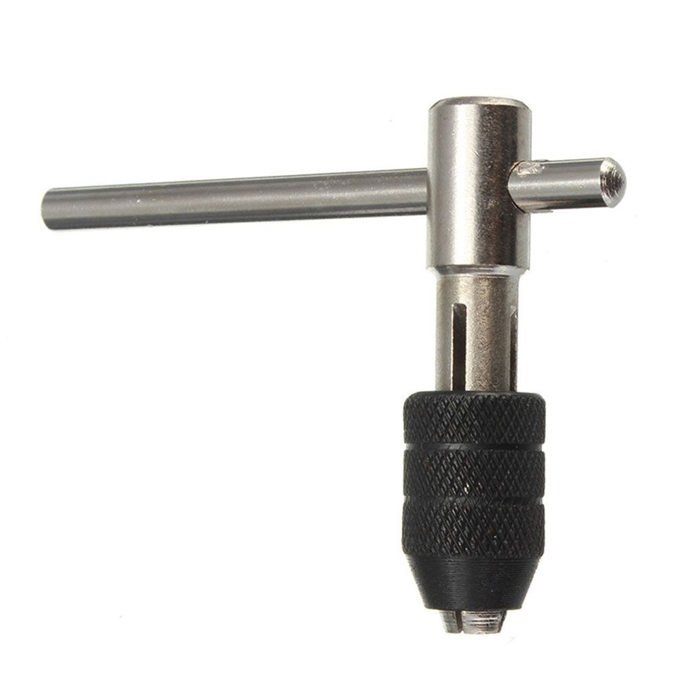 

Hand Tool T Type M3-M6(1/8 -1/4 ) Wrench Machine Hand Tap Screw Thread Tap Screw Tap Holder серебряный