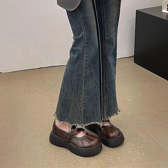 

Fashion Round Toe Platform Ladies Pumps Spring and Autumn Fashion High Quality Chic Point Popular Women s Mary Jane Shoes On Promotion 40