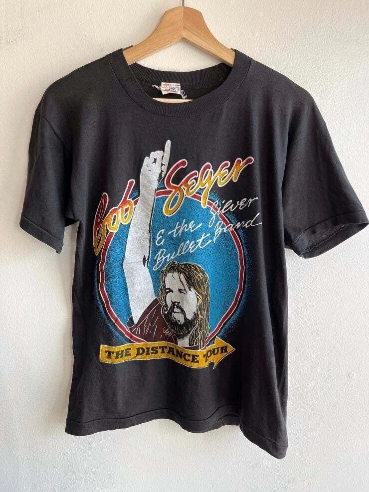 Vintage 1970 80’s Bob Seger Tshirt Bob Seger cotton Unisex Men Women S5XL S
