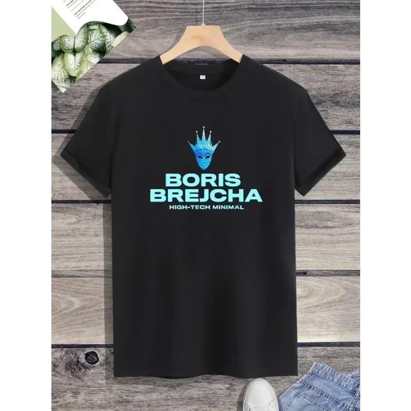 Harajuku Hip-hop Boris Brejcha Dj Mask Cool Short Men Women Tee Shirt Male Summer Fashion Hipster  Y2K  Hot Product