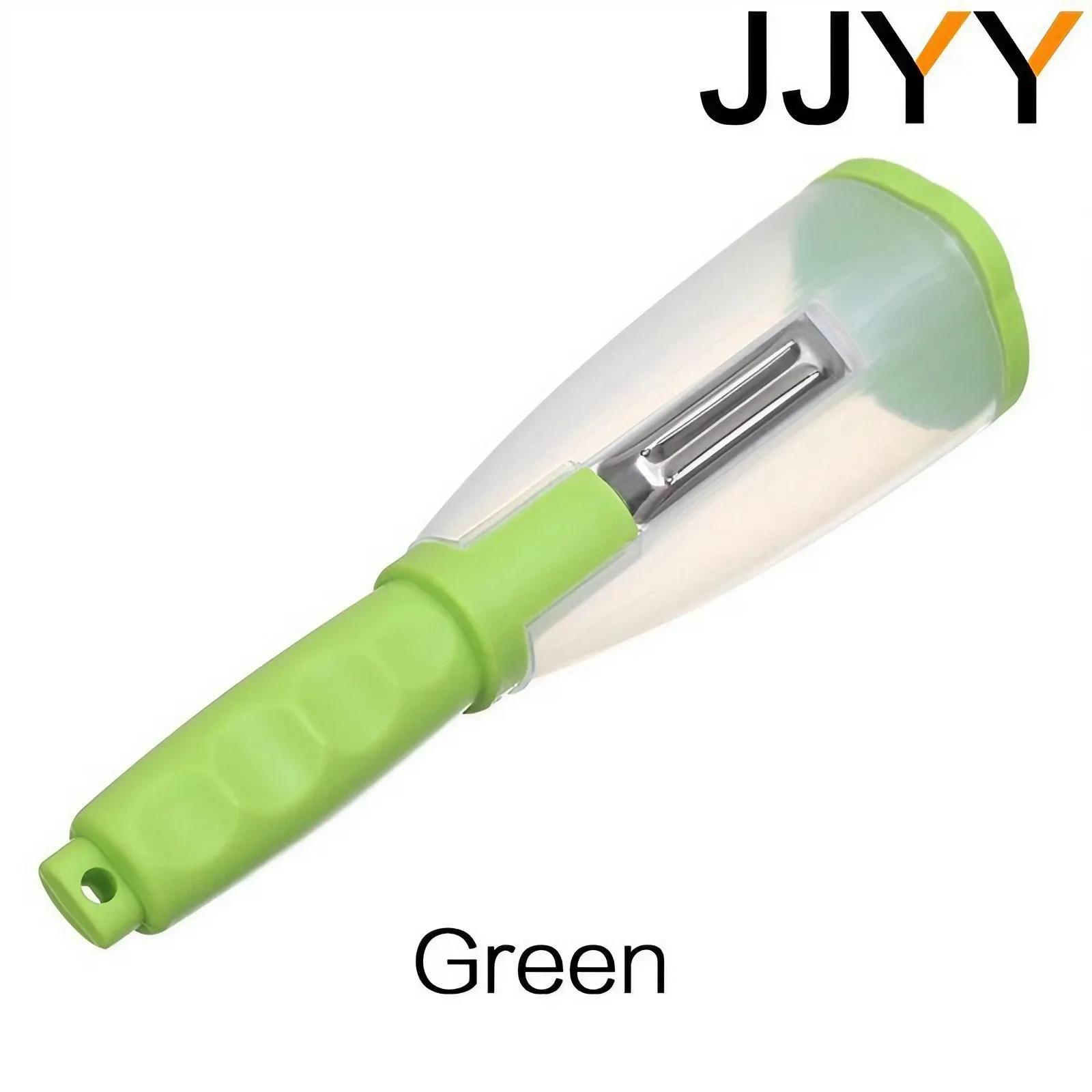 

JJYY Multifunctional Peeler with Organizer Storage Type Paring Knife Vegetable and Fruit Peeling Kitchen Tools