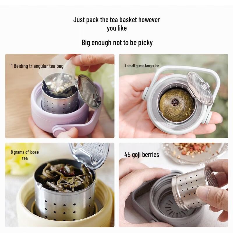 Buydeem Portable Sealed Tea Infuser Bottle