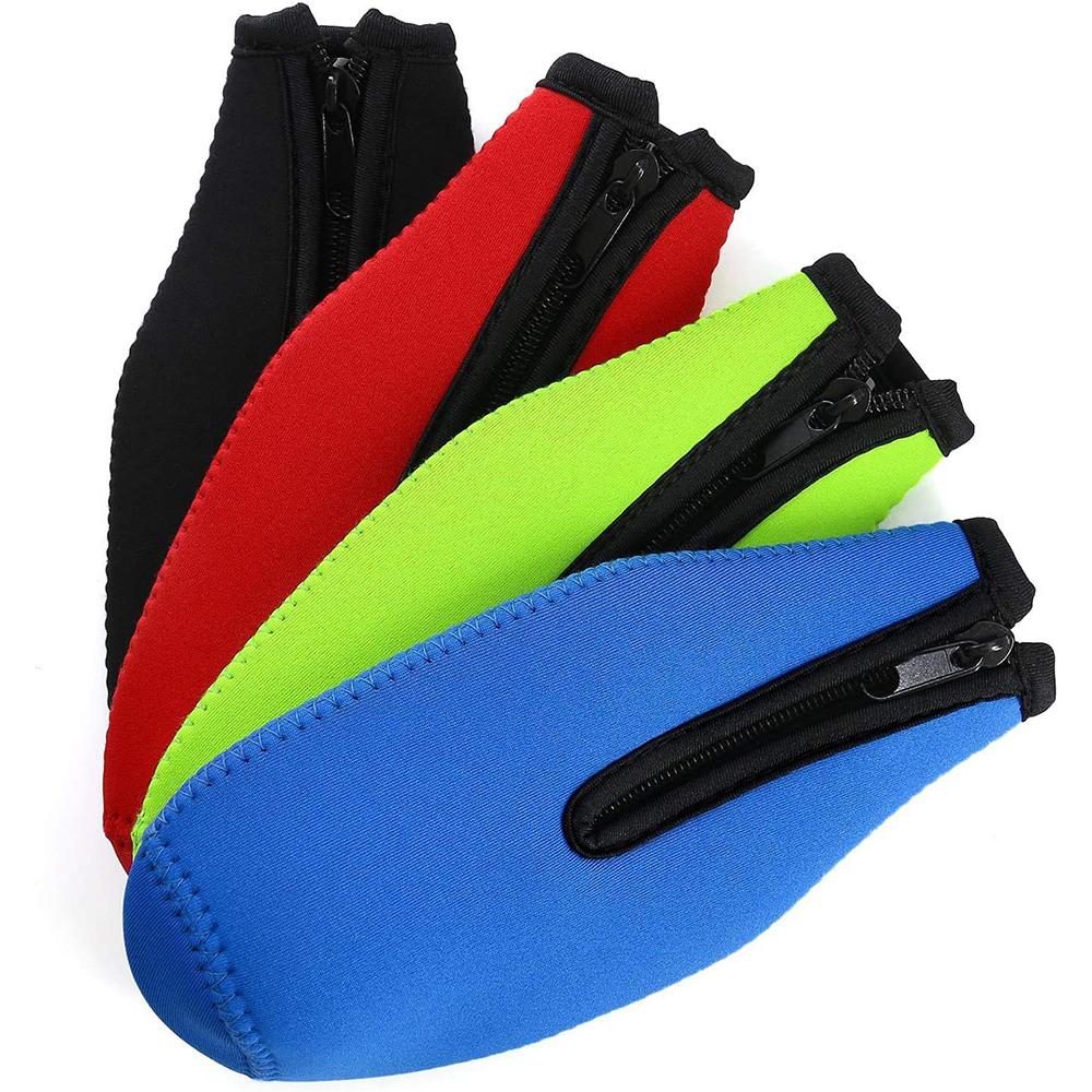 4Pcs Beer Bottle Insulator Sleeve with Zipper for 12oz Longneck Bottles