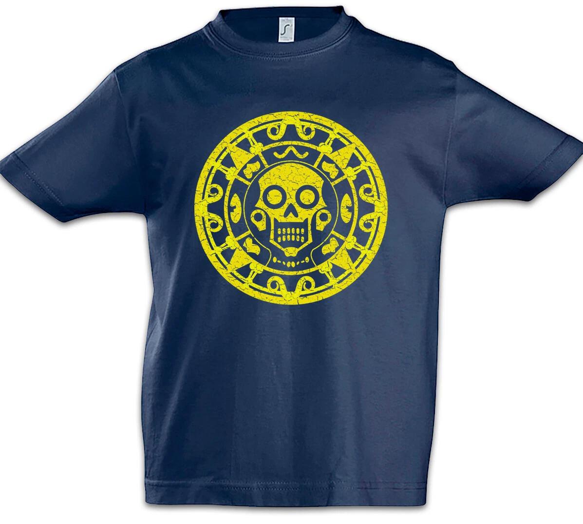Aztec Skull Symbol Kids Boys kids boys T-Shirt Aztec Tattooist Indian Skull 100