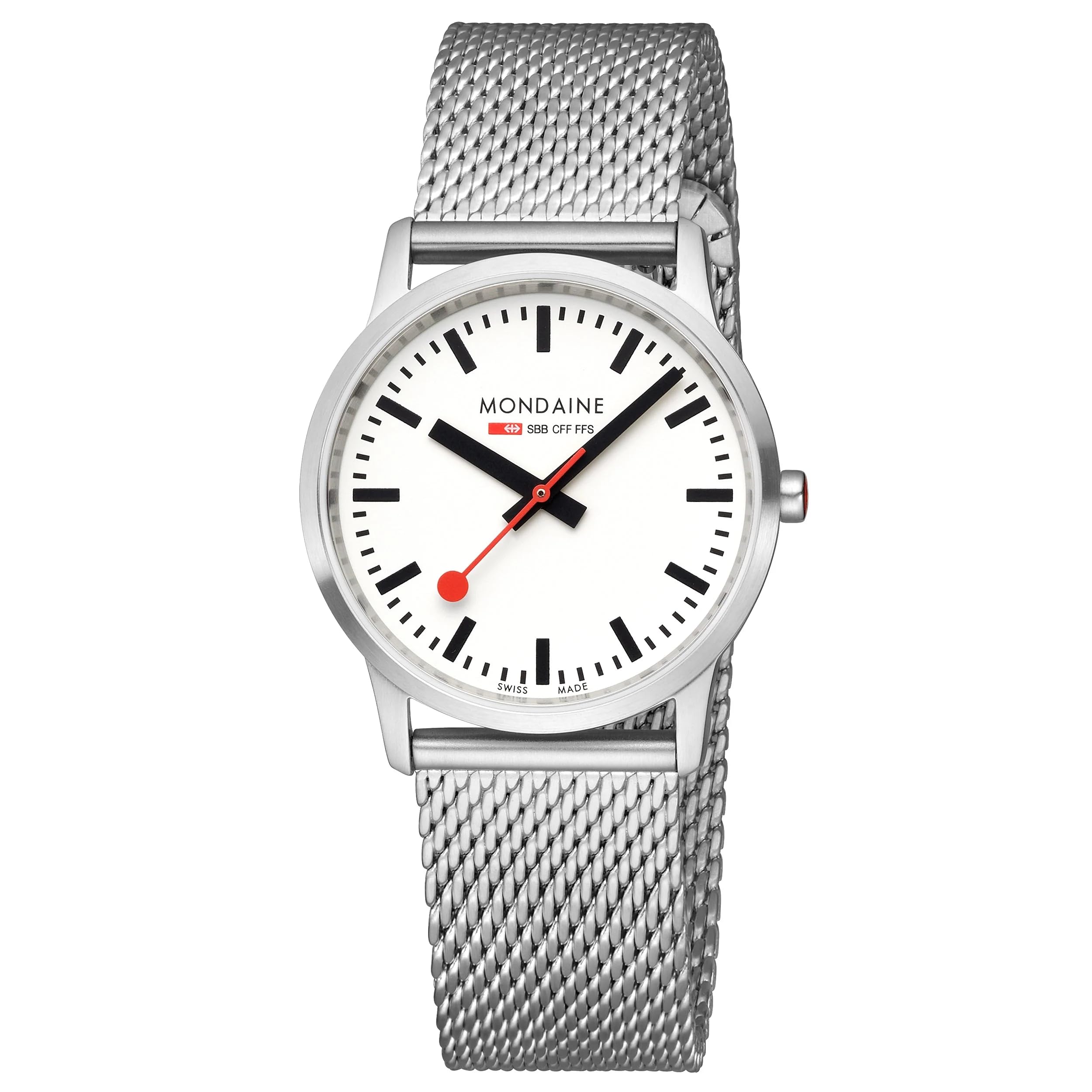 

MONDAINE Wristwatch for Men and Simply Elegant Mesh [MONDAINE] Women, Bracelet, A400.30351.16SBZ [Official Import]