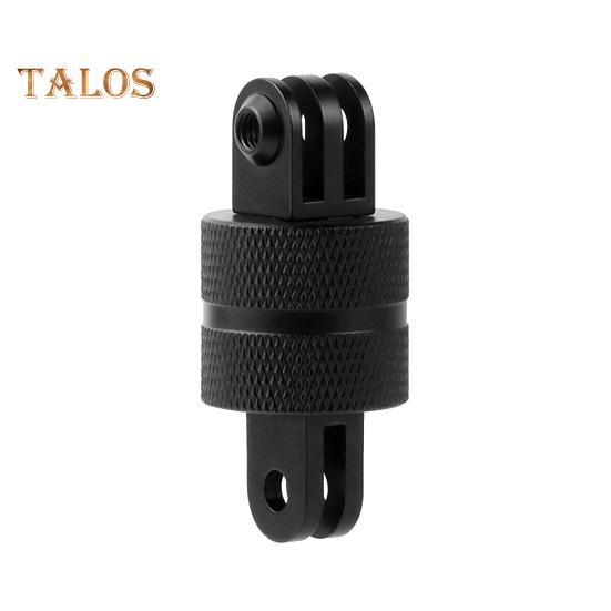 

Вертикальная подставка-удлинитель, алюминиевое крепление для камеры с вращением на 360 градусов, вертикальный металлический поворотный адаптер штатива для Gopro Hero12/11 чёрный