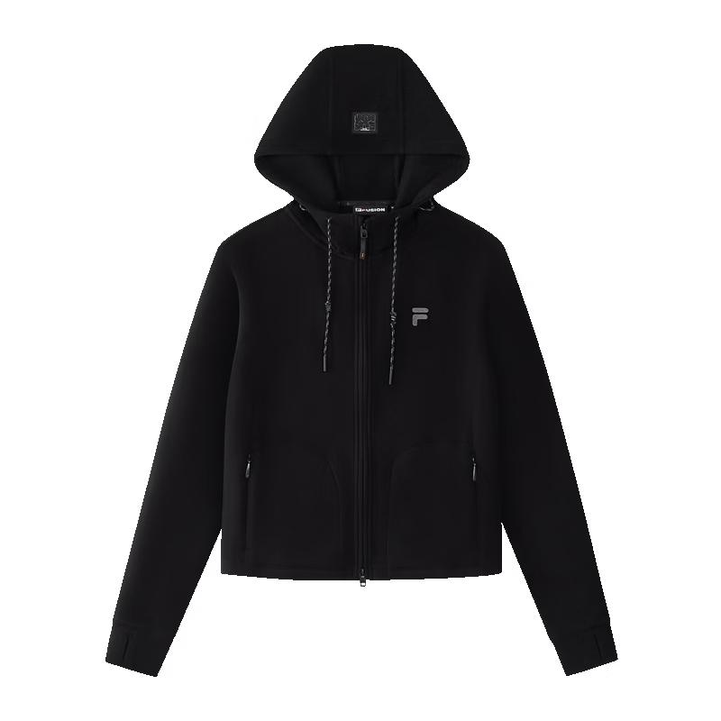 FILA FUSION Women s Slim Fit Hooded Knit Jacket S