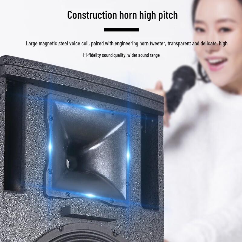 HuiDu 12-inch Active Full-Range Stage Speaker