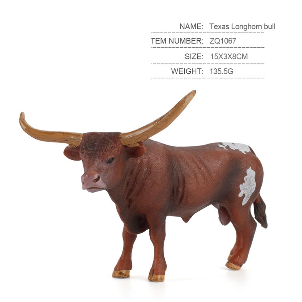 Simulation Milk Cow Action Figures Realistic Cute Farm Animals Model Ornaments For Children Collection