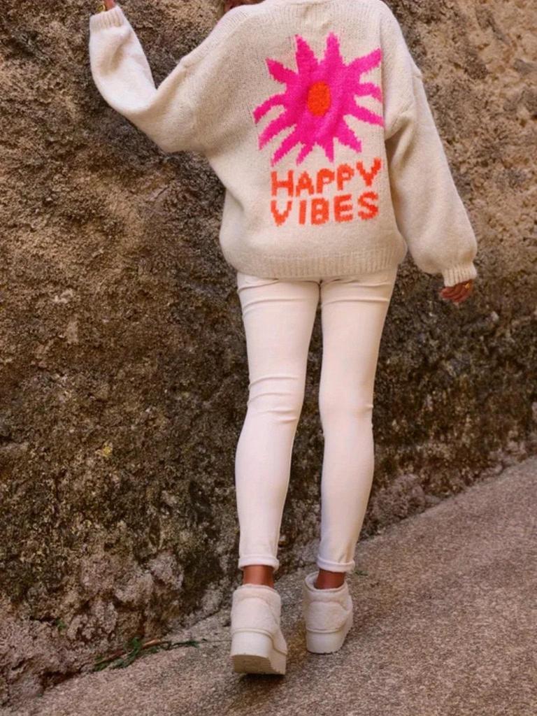 2025 Floral Embroidered Loose College Cardigan Jacket