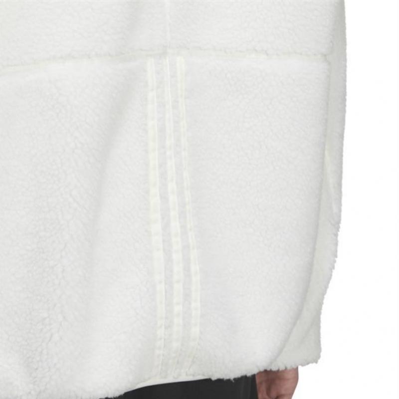 Adidas Must Have Small Logo Loose Fit Boa Jacket Jg8508