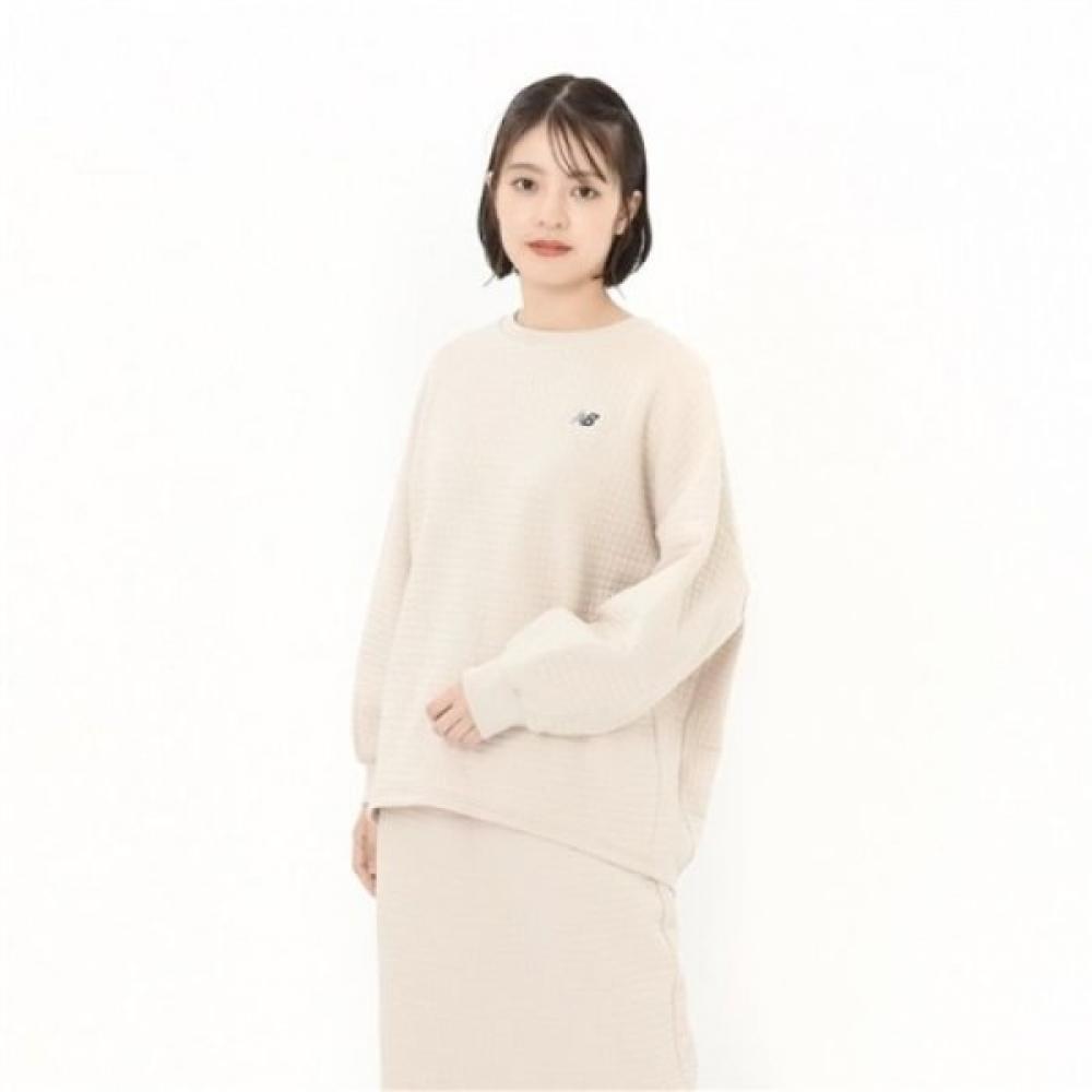 

New Balance Galleria Quilting Knit Pullover Awt45710 Twf New Balance L