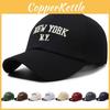 New Letter York Ny Embroidery Baseball Cap Sun Protection Breathable Hat Peaked