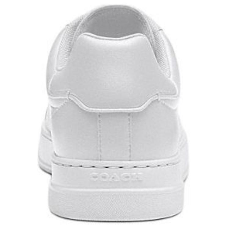 Coach Highline Low Top Skateboard Shoes Men's White CX120-OPI