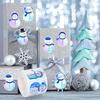 500pcs/roll Cartoon Christmas Snowman Stickers Reward Sealing Sticker DIY Laptop Diary Guitar Phone Funny Kid DIY Decals