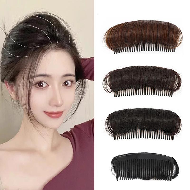 Wig Cushion Stable Hair Roots Volumizing Fiber Insert Comb Invisible Fluffy Hair Pad Female Heightening Artifact Hairstyle Tool