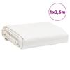 White Cover Sheet 1 x 2.5 m 650 g m²