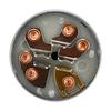Ignition Starter Switch with 2 Keys 128010 493625 Compatible with Kubota T1460 T1570 T1670 T1760S T1870S STX38 STX46
