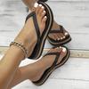 Women's Wedge Sandals Platform Flip Flops Popular Among Girls Bohemian Shoes Beach Flip Flop Socks for Women Five Toe Socks