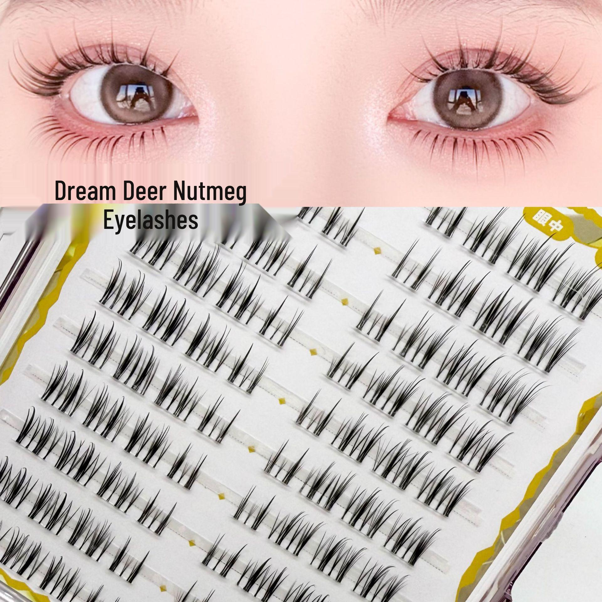 Dream Deer Natural Cardamom Eyelash Glue - Three-Step Lash Flow Style for Makeup Artists.