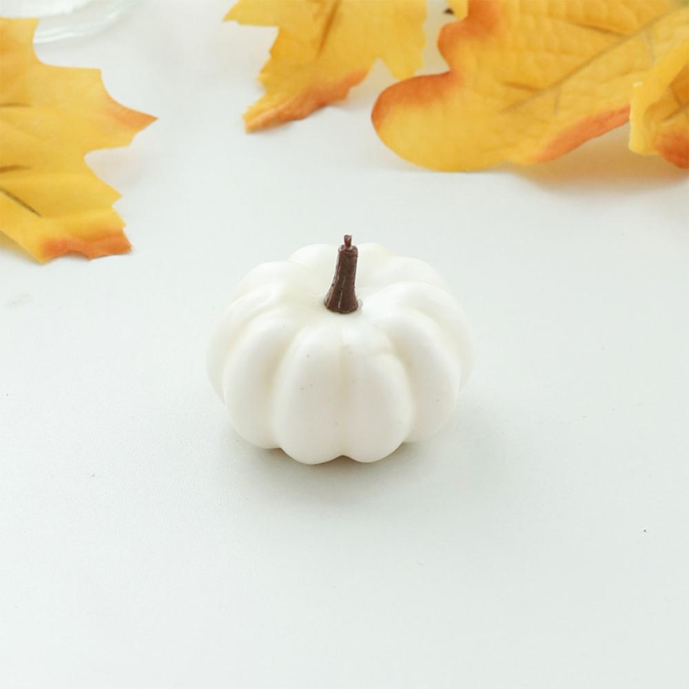 Mini Artificial Halloween Pumpkin Decor Simulation Vegetable  Halloween Home Party Decoration Props Farmhouse Harvest DIY Craft