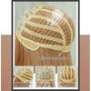 Women's Simulation Wig 63cm Hair Cospaly Full Headgear Rose Hair Net Headdress Beauty Decoration Wig