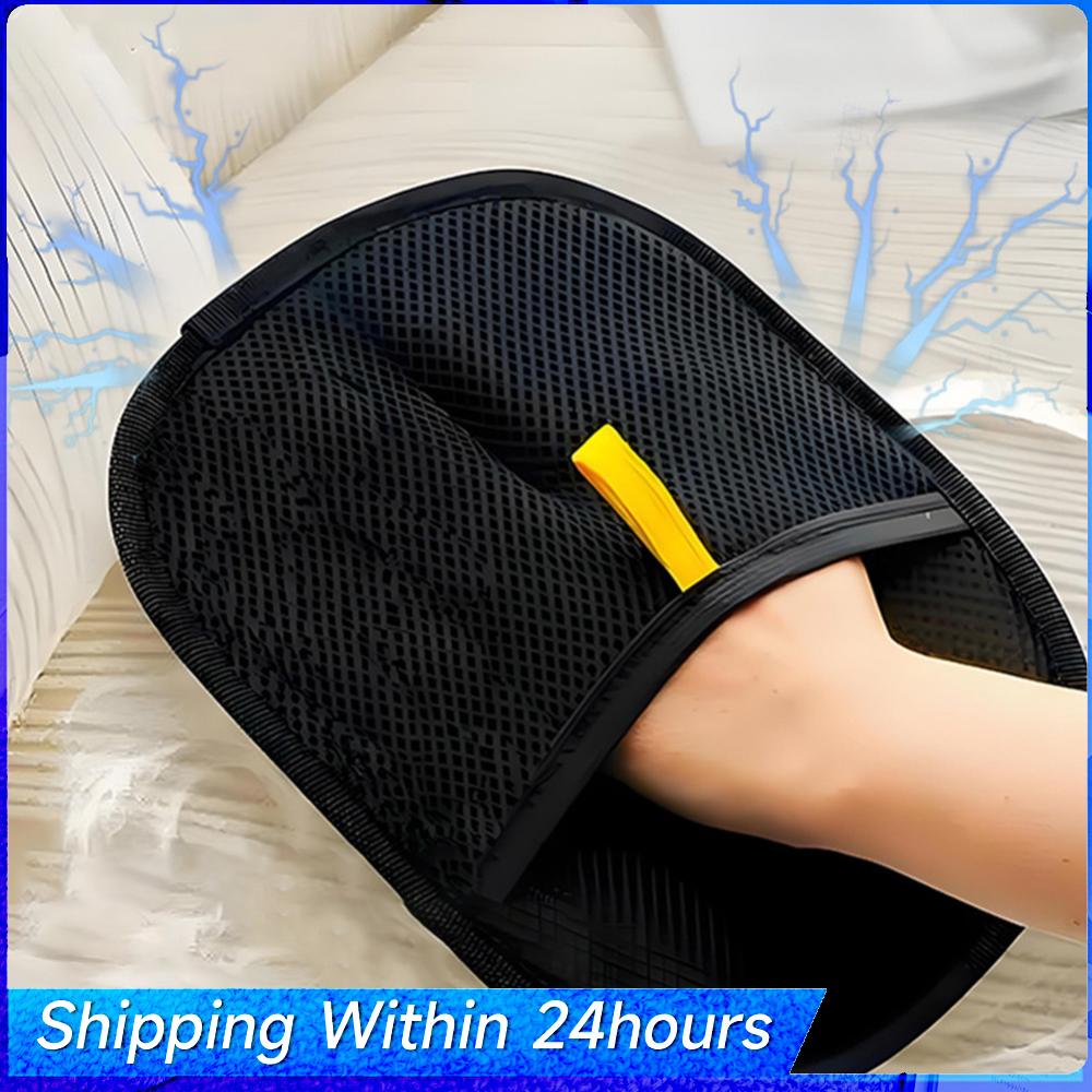 Pet Hair Remover Gloves Double Sided Grooming Gloves Reusable Pet Fur Removal Mitt Hair Removal China Mainland