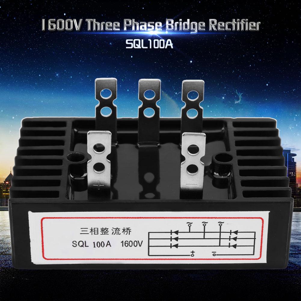AC to DC Diode Bridge Rectifier SQL100A 1600V Three Phase Diode Bridge Rectifier