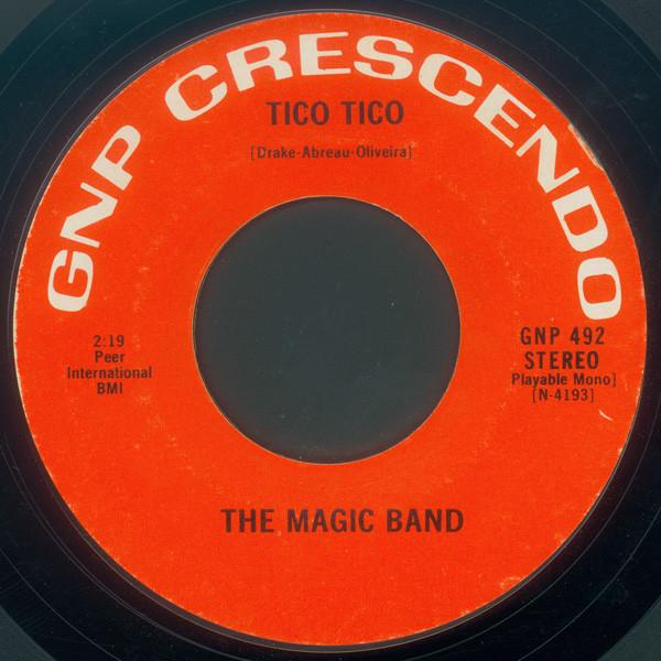 

7-дюймовая пластинка MAGIC MERRY BAND Tico Tico GNP492 GNP Crescendo 1975 UK SoulFunk Б/у