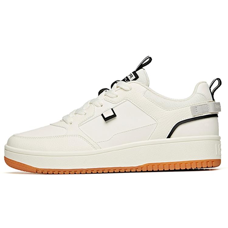 

Anta Slip Resistant Cushioning Abrasion Resistant Lightweight Low Top Skateboard Shoes White Black 40.5