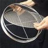 A55F-Soil Sifter Stainless Steel Riddle Sieve Set For Gardening With 5 Sizes 8In Diameter 1/3/6/9/12Mm Interchangeable Meshes