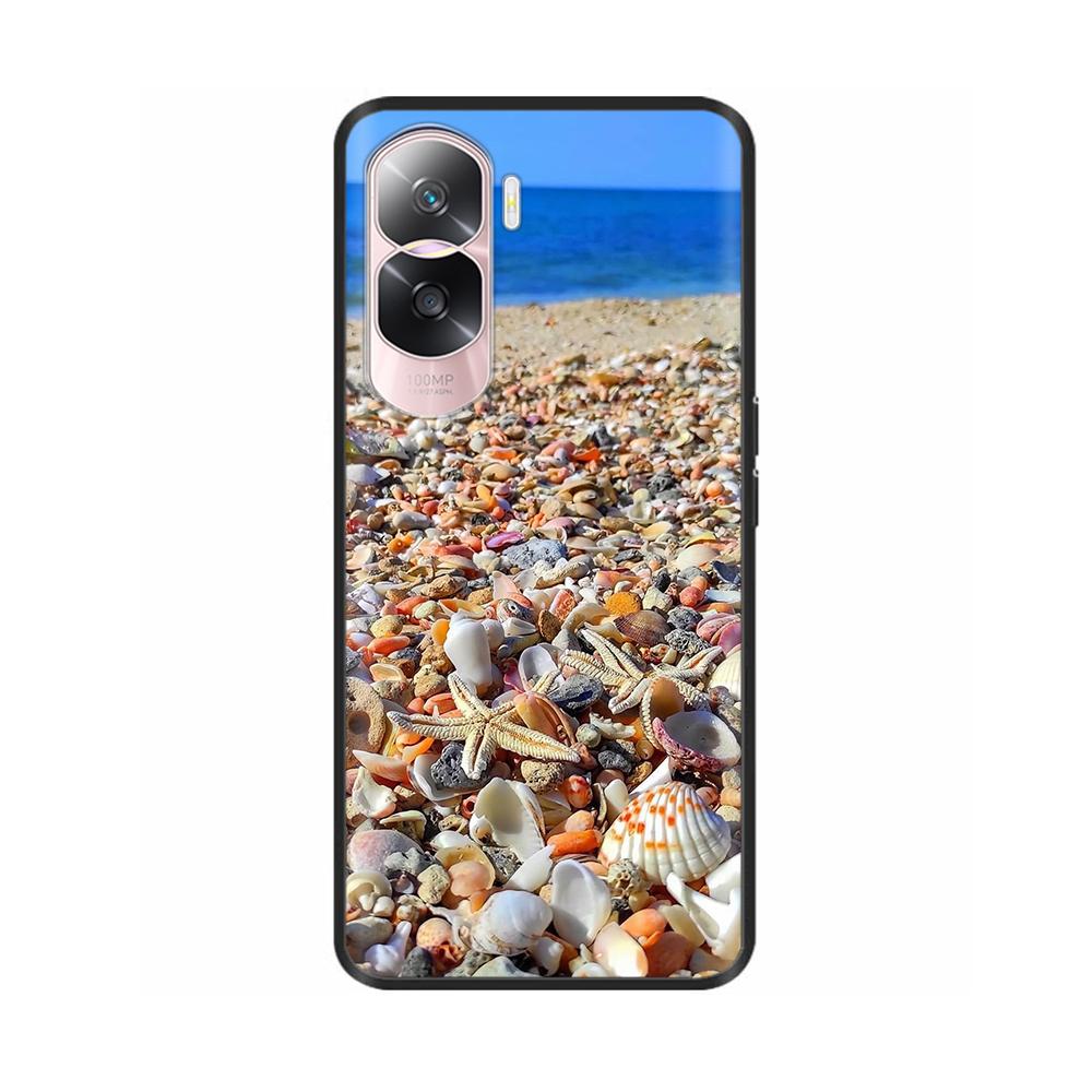 Carcasă pentru Honor 90 Lite 5G Carcasă pentru Honor 90 Smart Floare Silicon Lichid Moale Carcasă Telefon Pentru Honor 90 Pro Carcase Honor90 Husa 90Lite