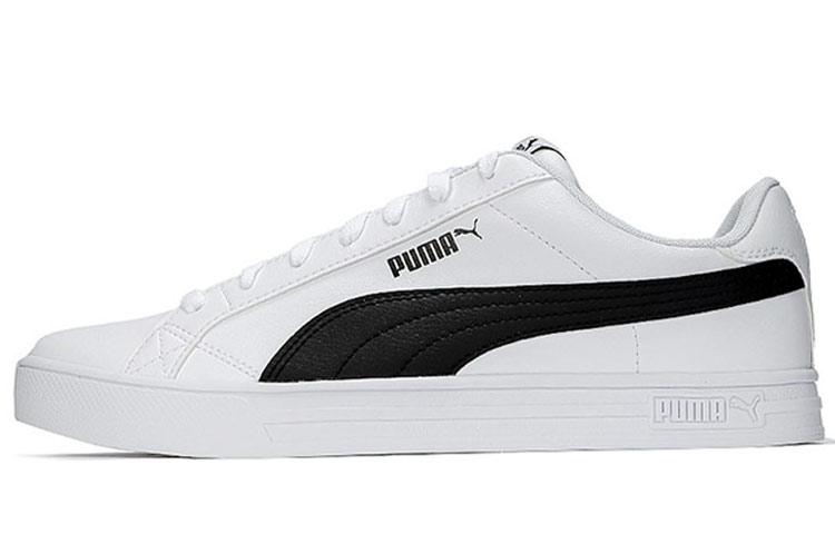Puma Smash Vulc V3 Lo  White Black  36