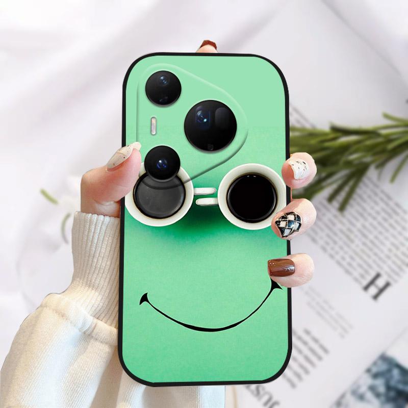 Phone Case For Huawei Pura 80 Ultra Pretty Stylish Painting Soft TPU Silicone Shockproof Cover For Huawei Pura80Ultra Fundas