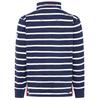 Lazy Jacks Mens Striped Quarter Zip Sweatshirt