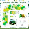 Tractor Birthday Party Decorations, Farm Green Tractor Theme Birthday Decorations Backdrop Balloon Garland Arch Banner Cake Cupcake Topper Tractor