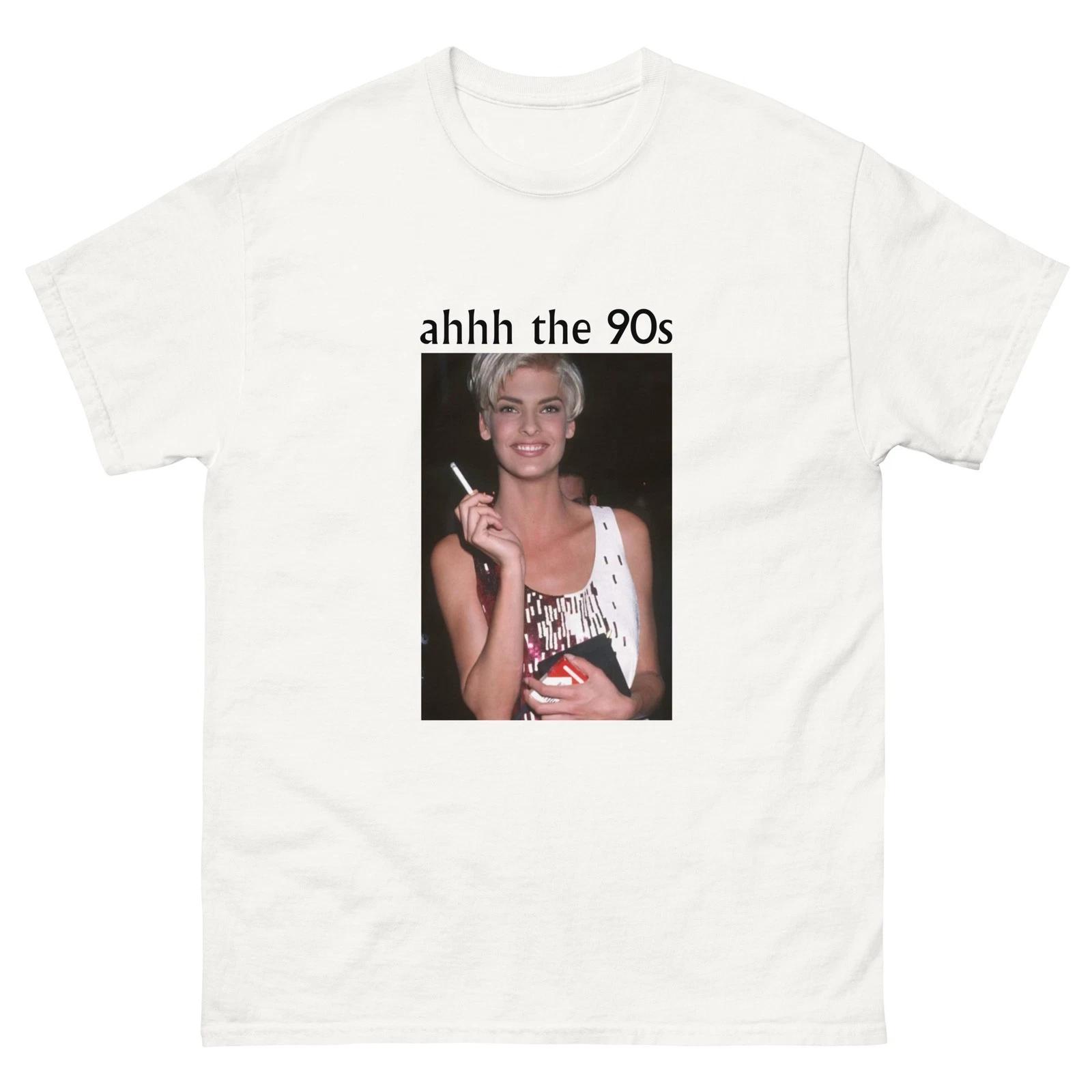 Ah Ahhh The 90s 1990s Manhattan NYC NY New York white cotton tee shirt t-shirt 2XL