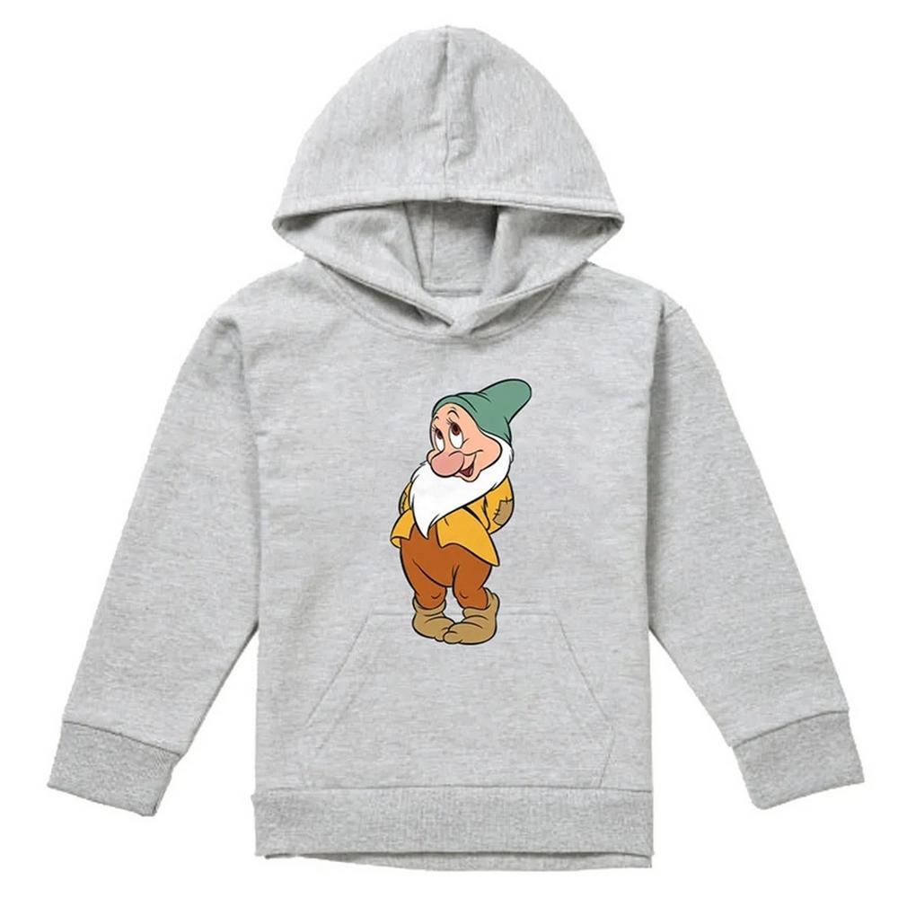 Snow White And The Seven Dwarfs Childrens/Kids Flirty Bashful Heather Hoodie