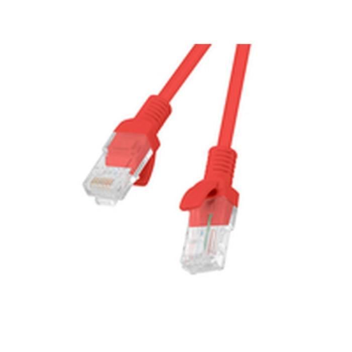 Câble Ethernet LAN Lanberg PCU6 Rouge 10 M - - - Lanberg