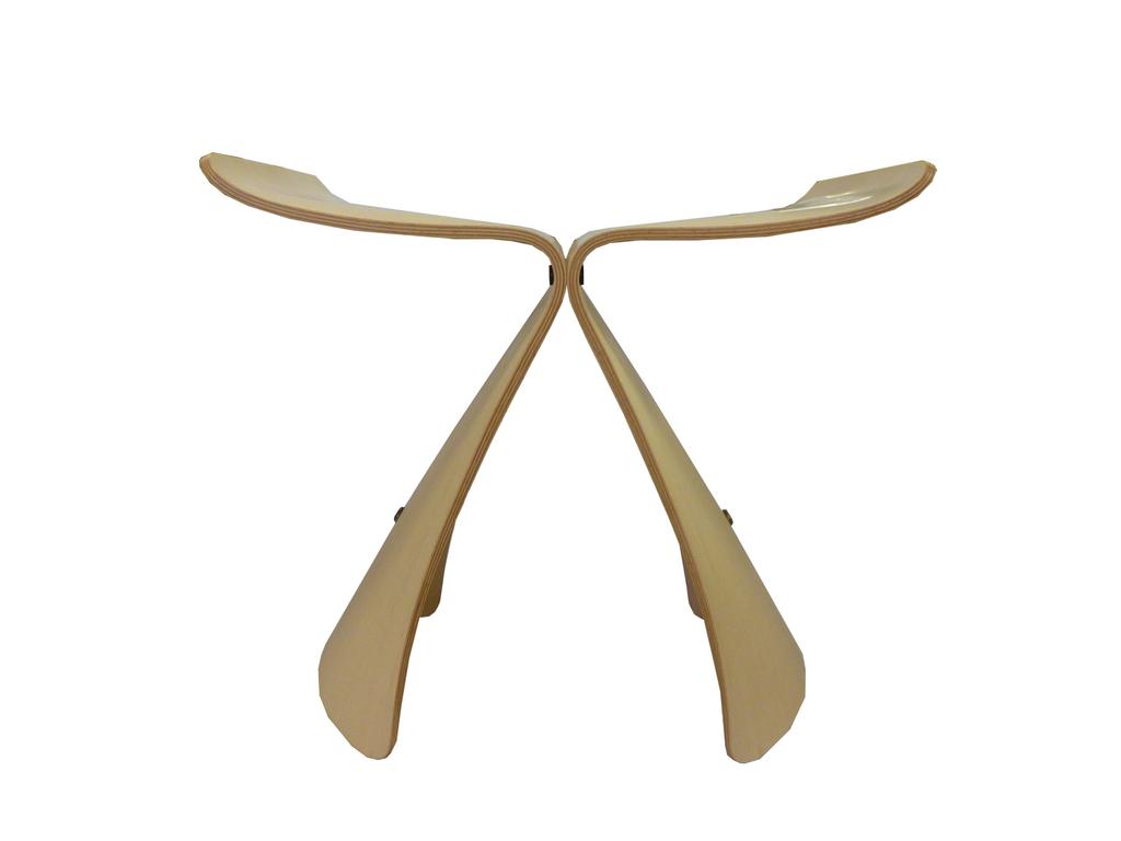 Tendo Mokko Butterfly Stool Maple S-0521 MP-NT