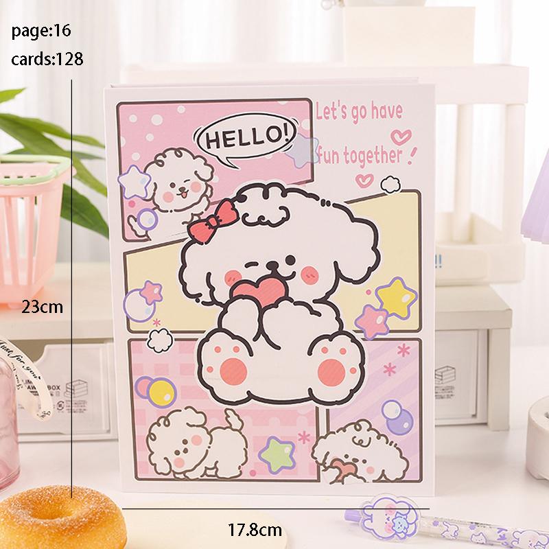 Creative  Photo Card Binder  Cute Idol PhotoCard Holder Poka Collect Book  Poca Packaging Supplies