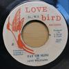 7inch Record LEVI WILLIAMS  Fat Or Slim 3402 Love Bird Recor Jamaica Reggae Ska  Dub Used