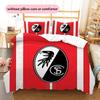 SC Freiburg Pattern Bedding Quilt Set  Home Decoration  Gift (1 * Duvet Cover + 2 * Pillowcase  Without Core).xwn