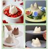 Adorabile Stampo in Silicone a Forma di Gatto Cartone Animato per Budino al Latte, Gelatina, Mousse e Dessert in Polvere di Ghiaccio Accessorio per Decorazione da Forno