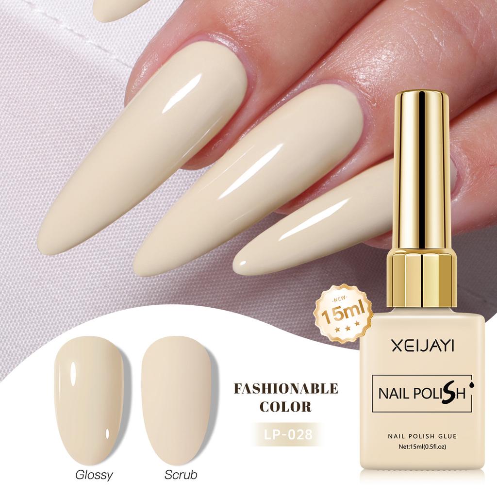 15ml Salon Professional UV Gel Nail Polish Hypoallergenic Soak Off Salon Home Use Lamp Needed