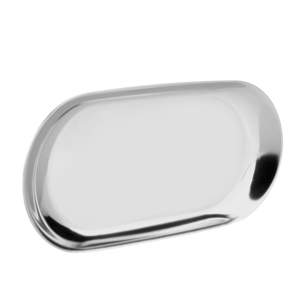 Stainless Steel Stainless Storage Tray Multicolors Multi Functional Jewelry Tray Decorative Trinket Tray Bathroom Vanity