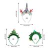 Weihnachts-Haarband Cosplay-Kostüm Kopfschmuck Party Bühnenauftritte Stirnband Feiertags-Kopfschmuck Verkleidung Haaraccessoire