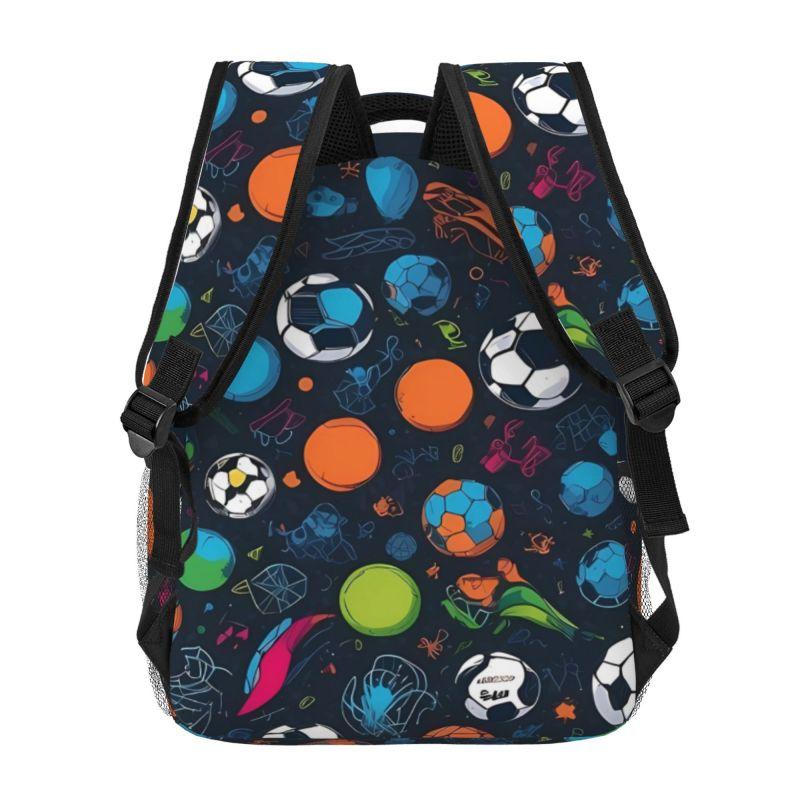 One Eyed Monster Print Single Layer Knapsack Plain Style for Boys/Girls Youth Best Gifts 2D Flat Comic Learner Bags